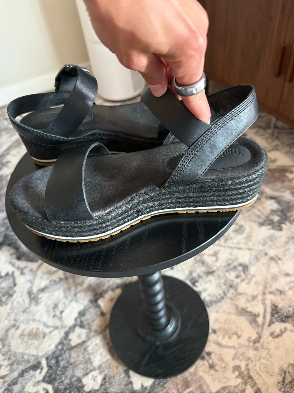 Timberland Women's Santorini Sun Ankle Strap Leather Sandals SZ 6